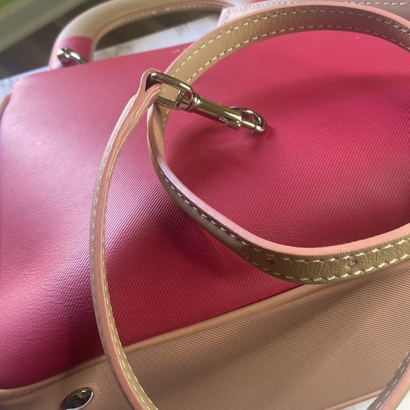 🇬🇧✨BURBERRY✨TRENCH CALFSKIN PINK CROSSBODY/TOP HANDLE✨with COA - Picture 16 of 17